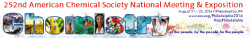 252nd American Chemical Society National Meeting & Exposition